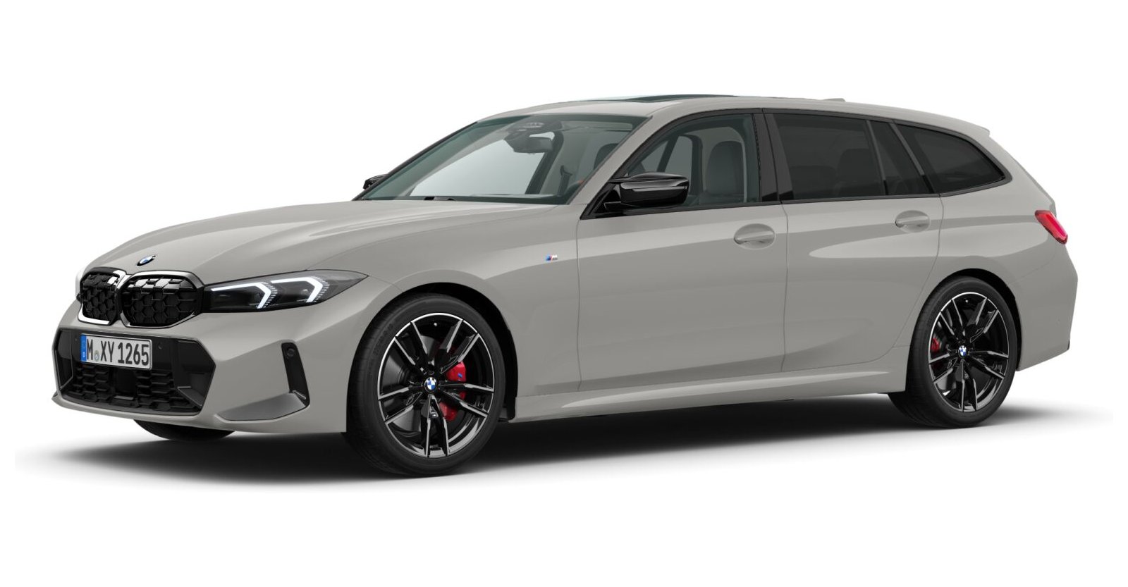 BMW M340i xDrive Touring in Individual von vorne BMW M340i xDrive Touring in Individual von vorne