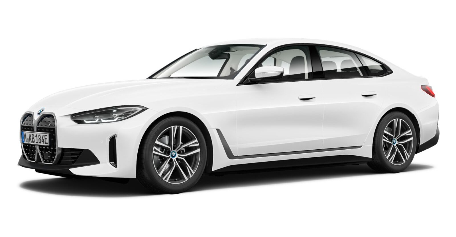 BMW BMW I in Weiß von vorne BMW BMW I in Weiß von vorne