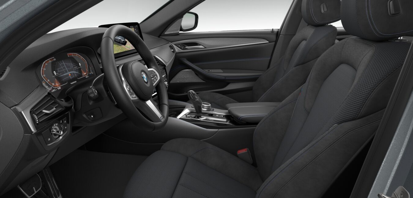 BMW BMW 5er im Innenraum seitlich BMW BMW 5er im Innenraum seitlich