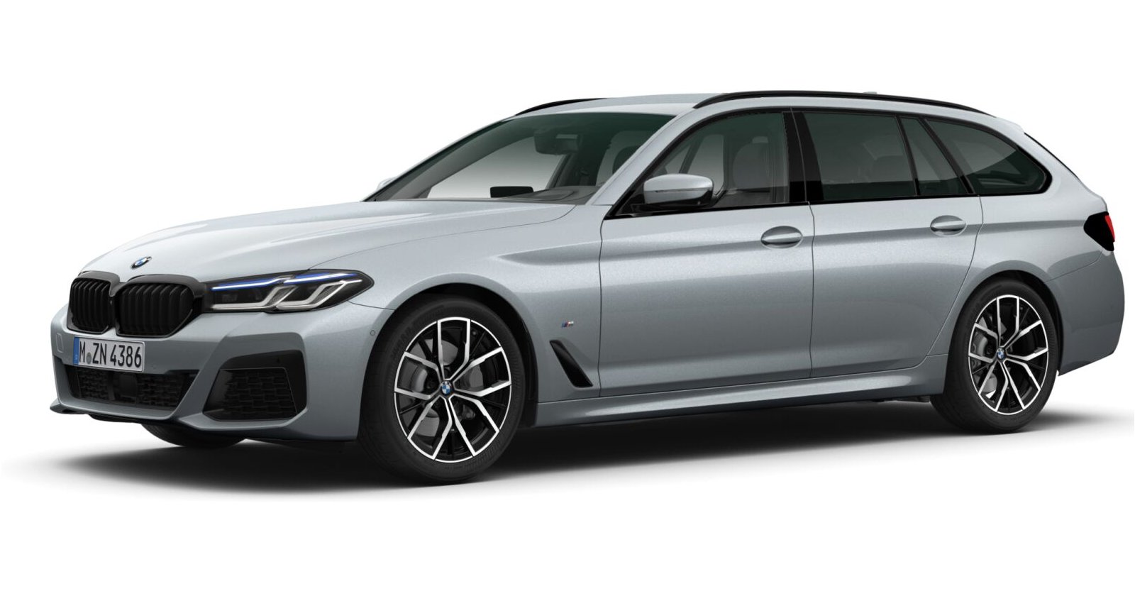 BMW BMW 5er in Grau von vorne BMW BMW 5er in Grau von vorne