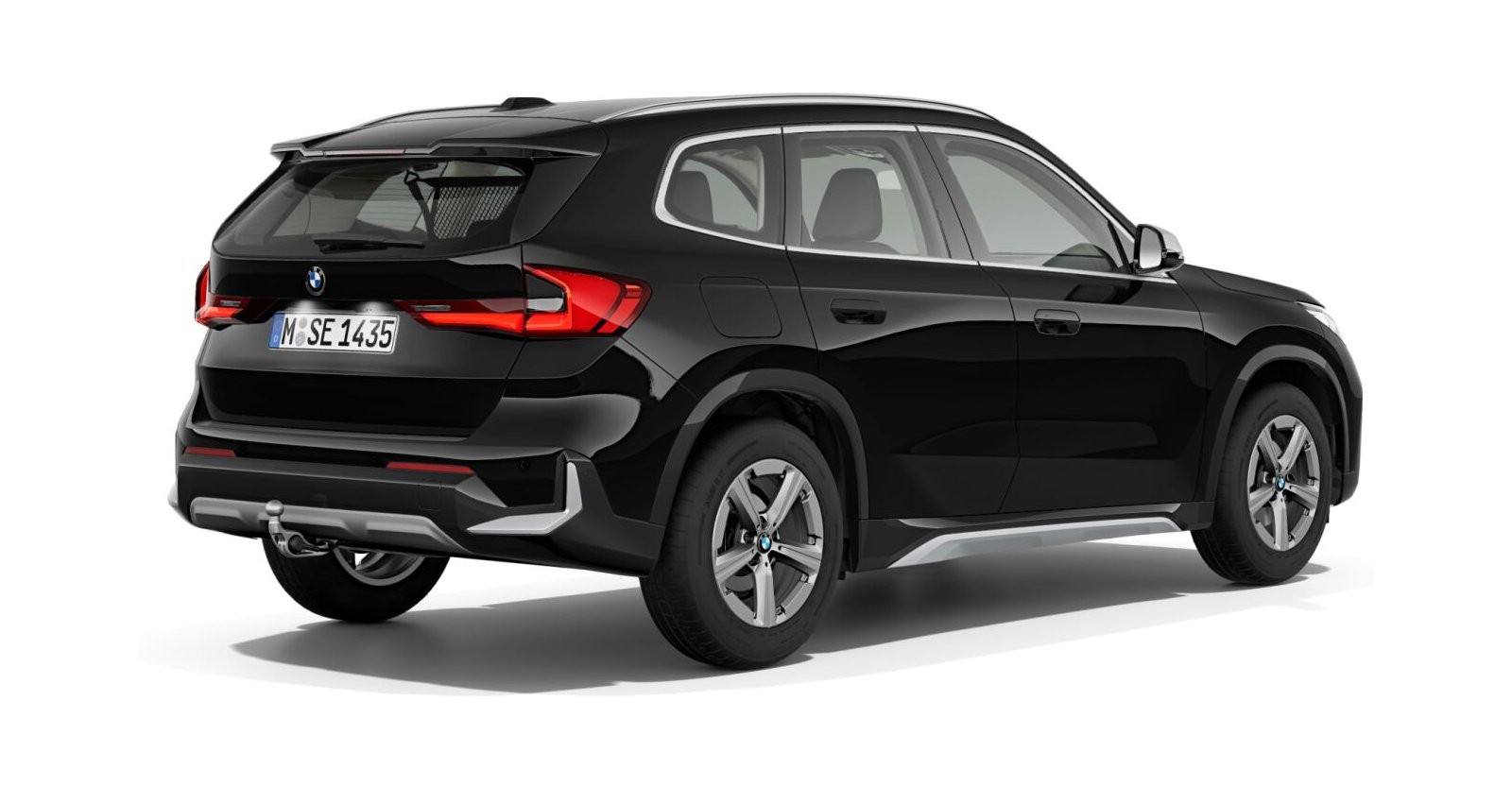 BMW BMW X in Schwarz von hinten BMW BMW X in Schwarz von hinten