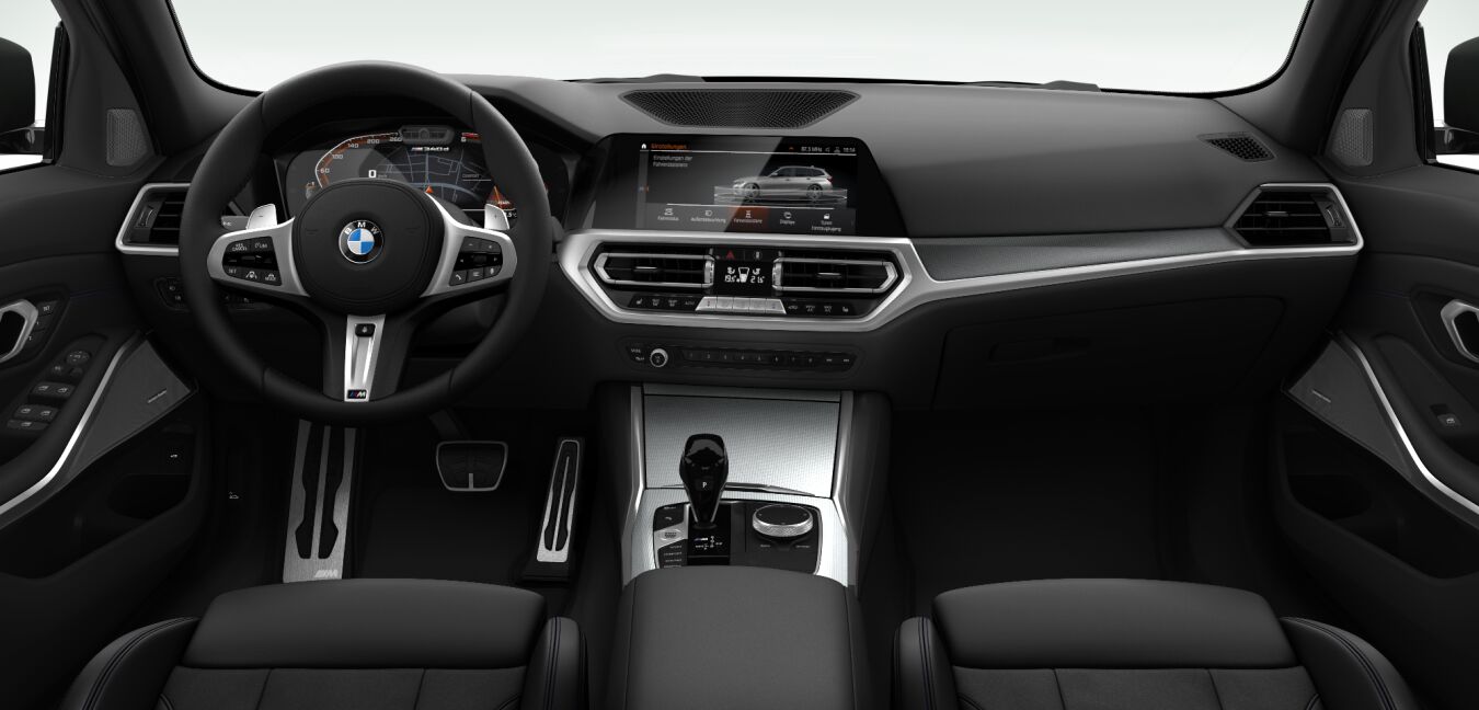 BMW BMW 3er im Innenraum von vorne BMW BMW 3er im Innenraum von vorne