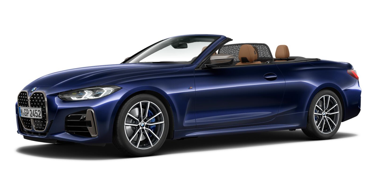 BMW BMW 4er in Blau von vorne BMW BMW 4er in Blau von vorne