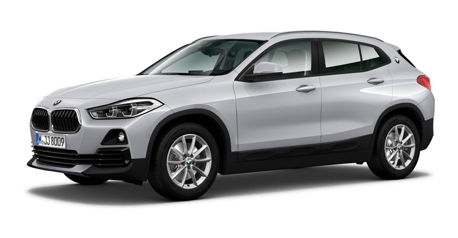 BMW BMW X in Silber von vorne BMW BMW X in Silber von vorne