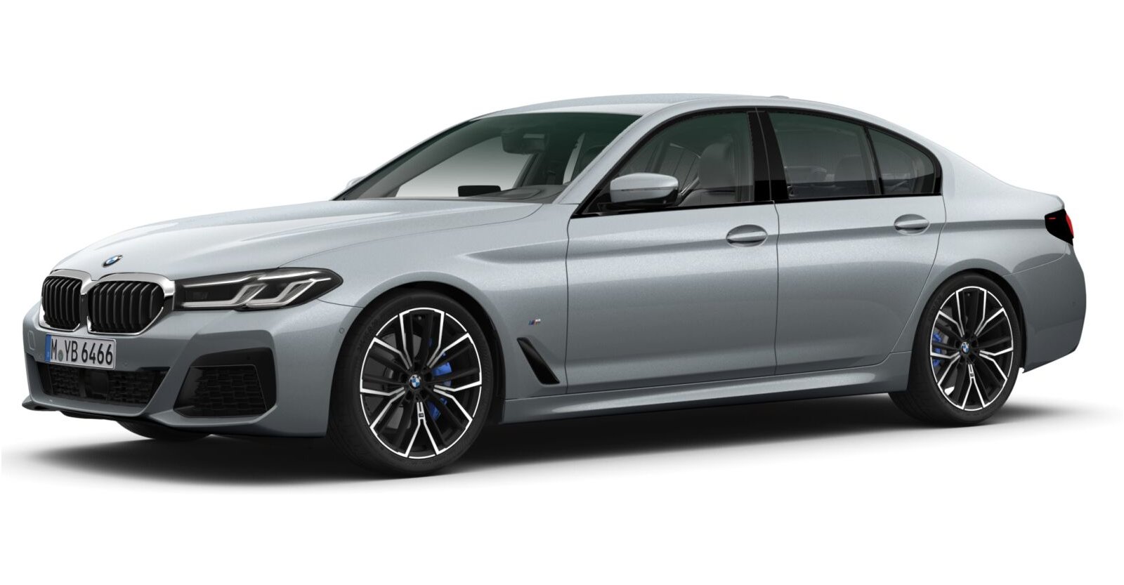 BMW BMW 5er in Grau von vorne BMW BMW 5er in Grau von vorne