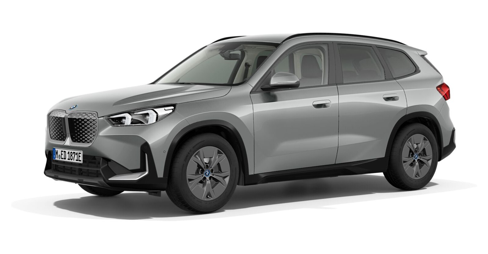 BMW BMW I in Grau von vorne BMW BMW I in Grau von vorne
