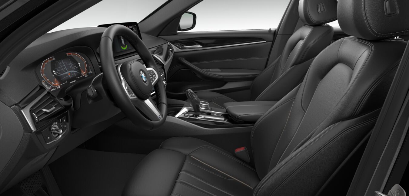 BMW BMW 5er im Innenraum seitlich BMW BMW 5er im Innenraum seitlich