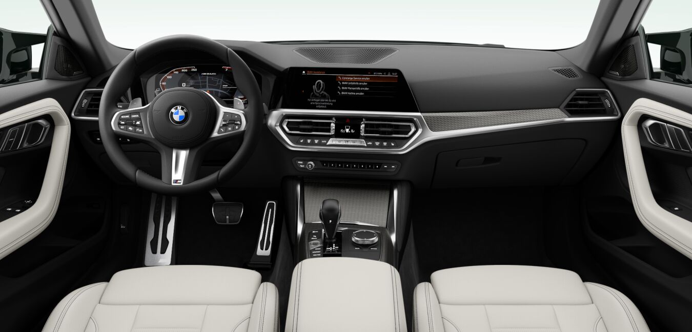 BMW BMW 2er im Innenraum von vorne BMW BMW 2er im Innenraum von vorne