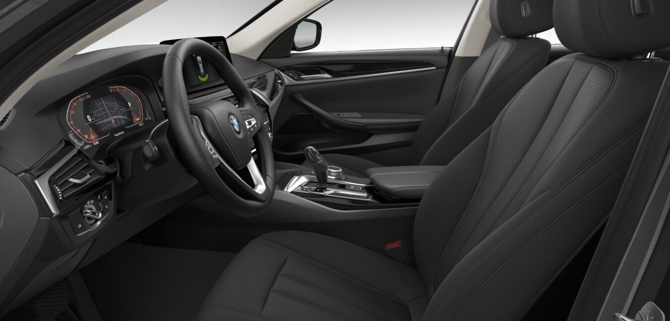 BMW BMW 5er im Innenraum seitlich BMW BMW 5er im Innenraum seitlich