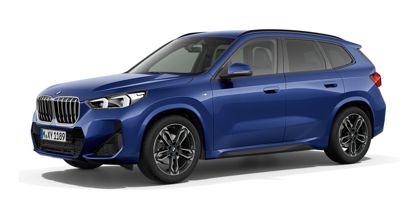 BMW BMW X in Blau von vorne BMW BMW X in Blau von vorne