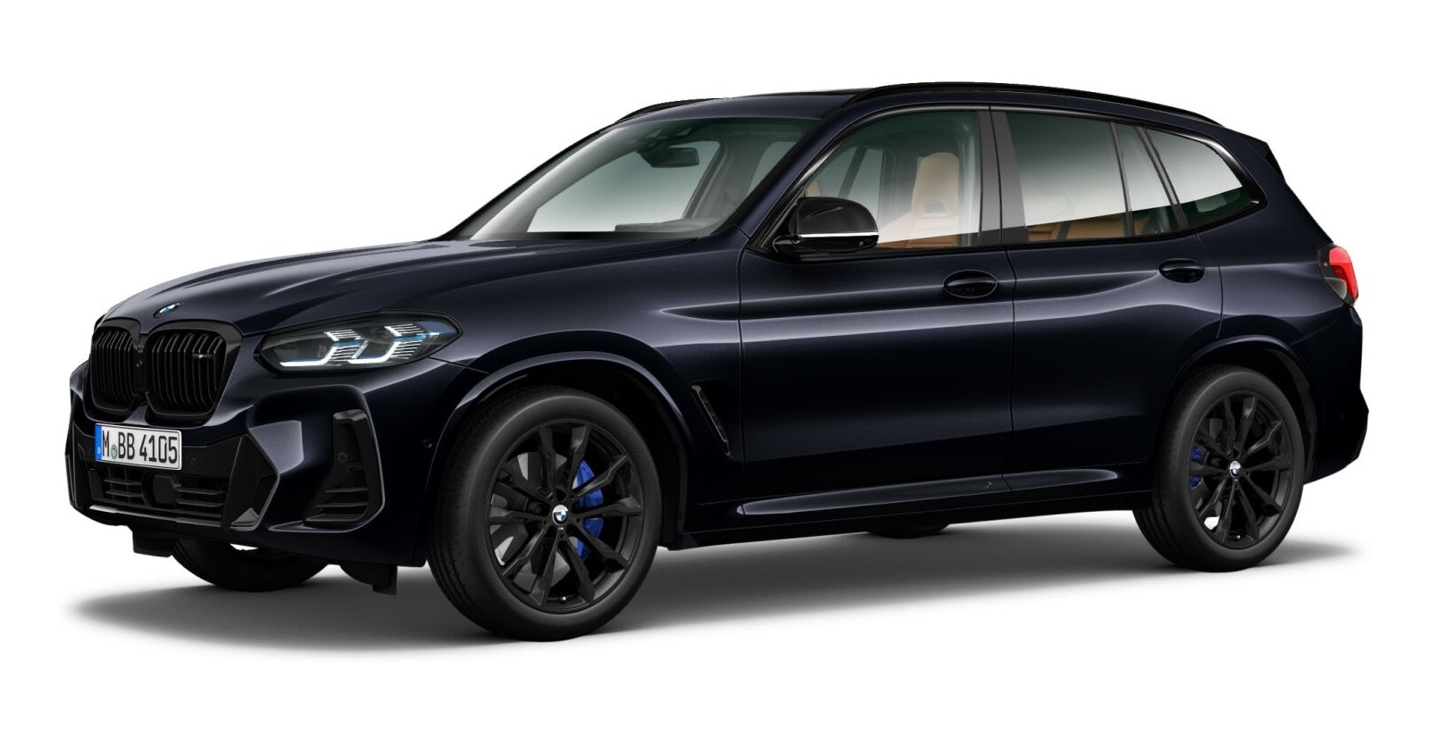 BMW BMW X in Schwarz von vorne BMW BMW X in Schwarz von vorne