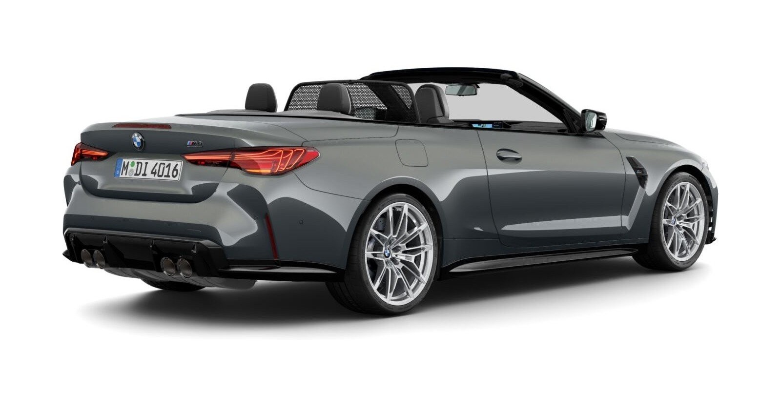 BMW BMW M in Grau von hinten BMW BMW M in Grau von hinten