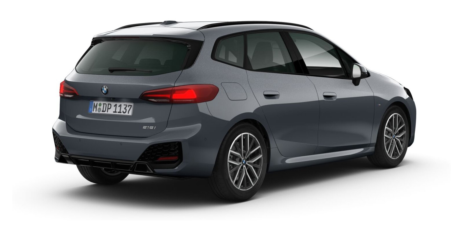 BMW BMW 2er in Grau von hinten BMW BMW 2er in Grau von hinten