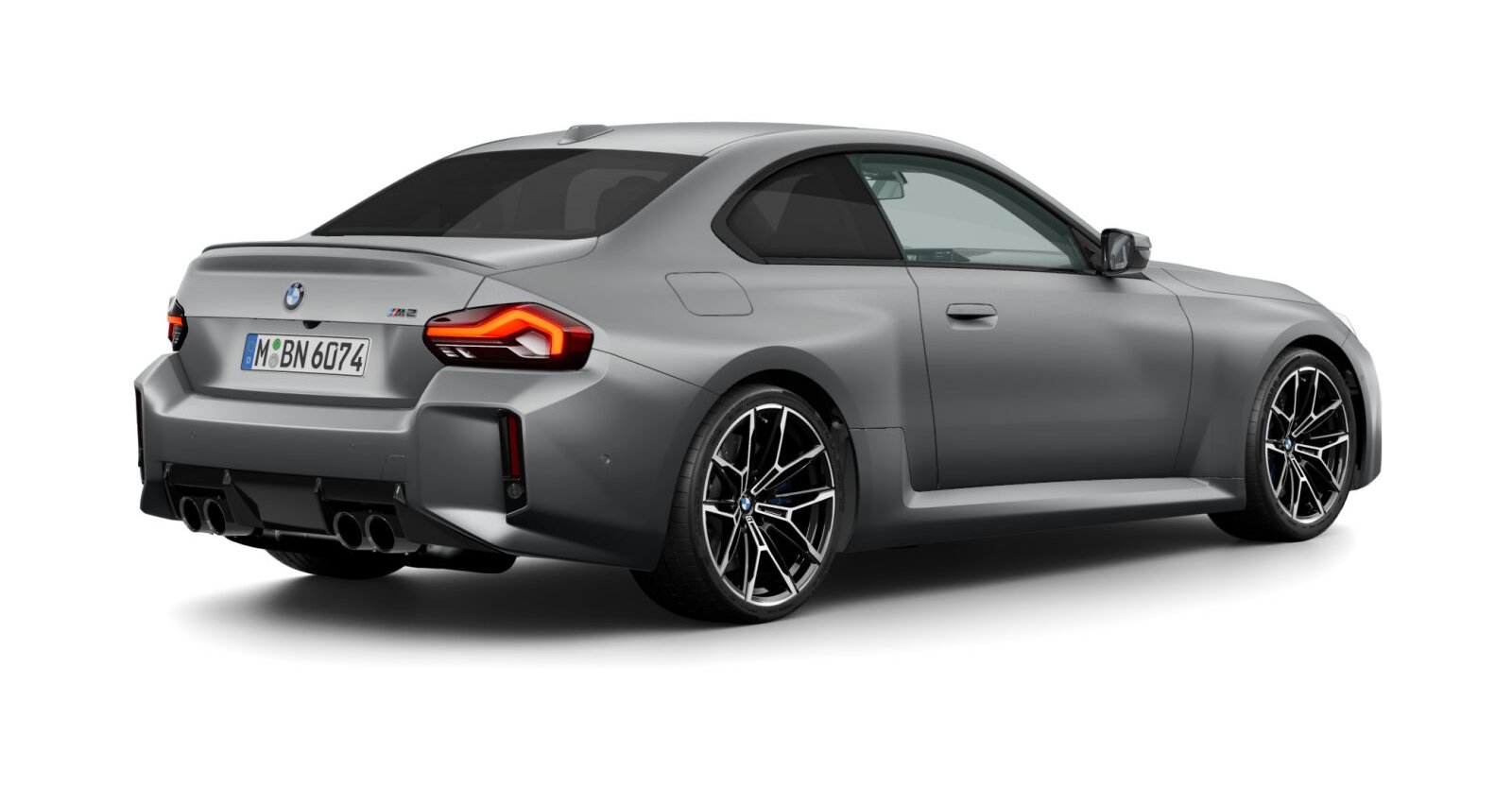 BMW BMW M in Grau von hinten BMW BMW M in Grau von hinten