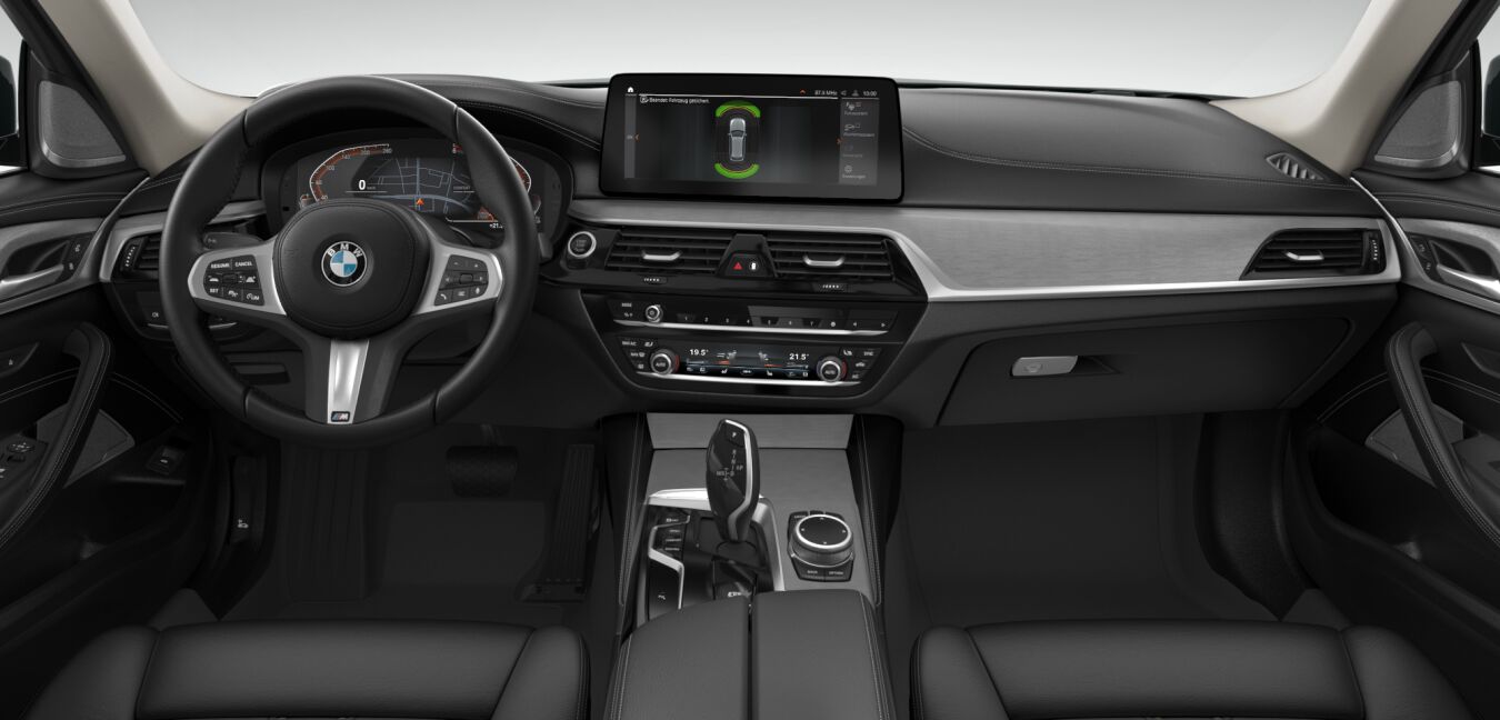 BMW BMW 5er im Innenraum von vorne BMW BMW 5er im Innenraum von vorne