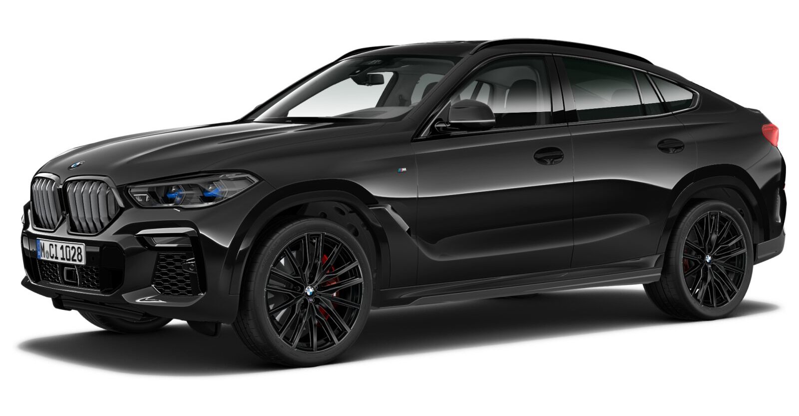BMW BMW X in Schwarz von vorne BMW BMW X in Schwarz von vorne