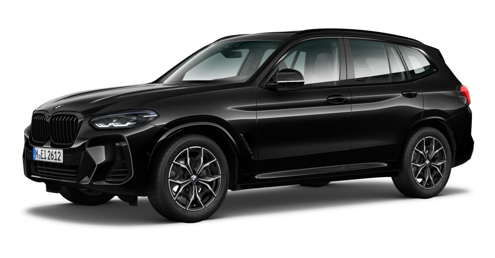 BMW BMW X in Schwarz von vorne BMW BMW X in Schwarz von vorne