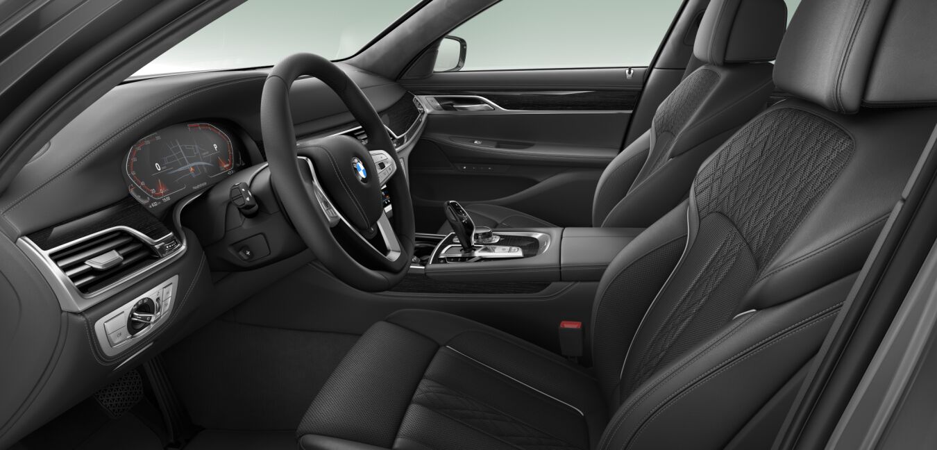 BMW BMW 7er im Innenraum seitlich BMW BMW 7er im Innenraum seitlich