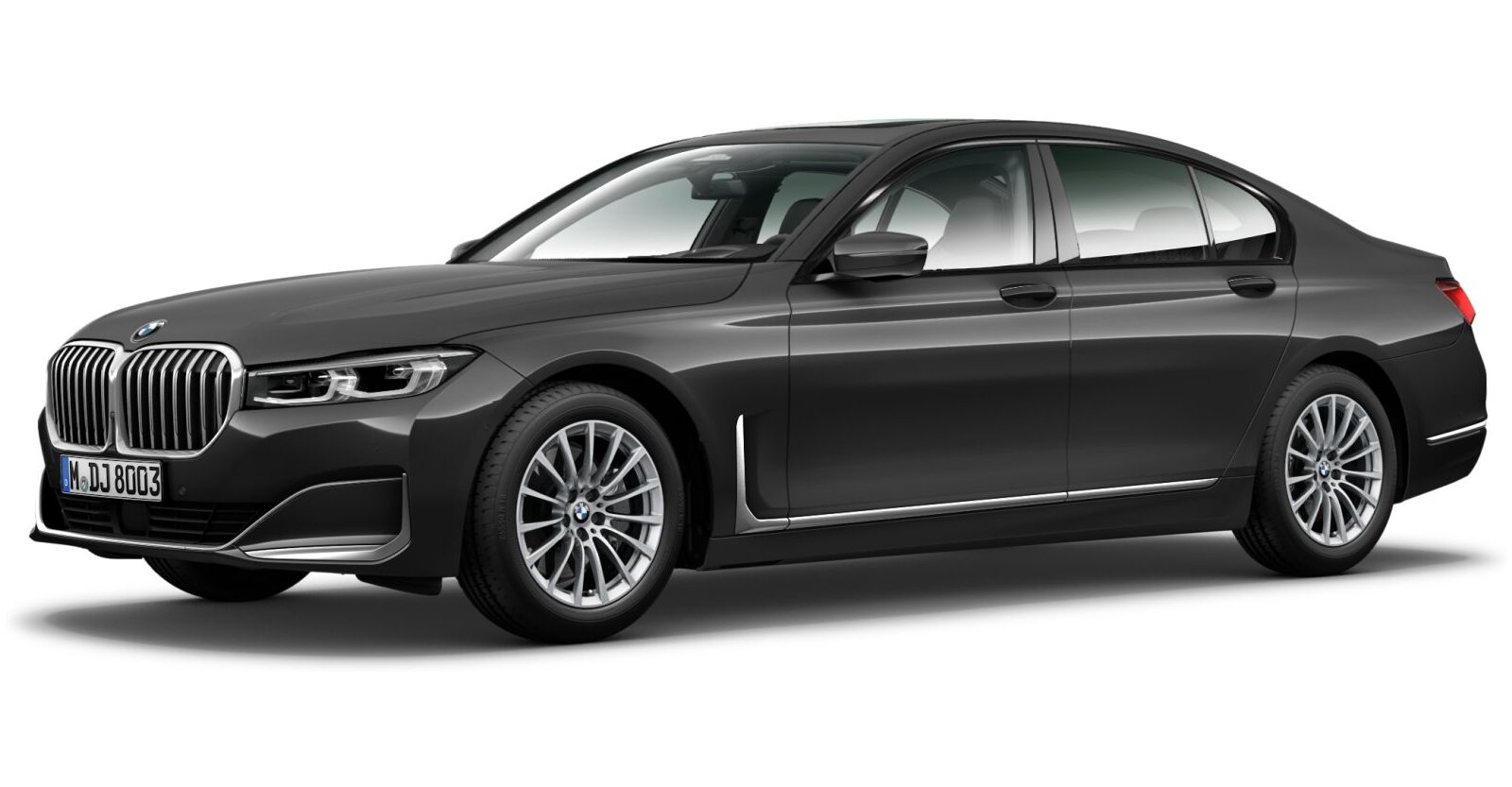 BMW BMW 7er in Grau von vorne BMW BMW 7er in Grau von vorne
