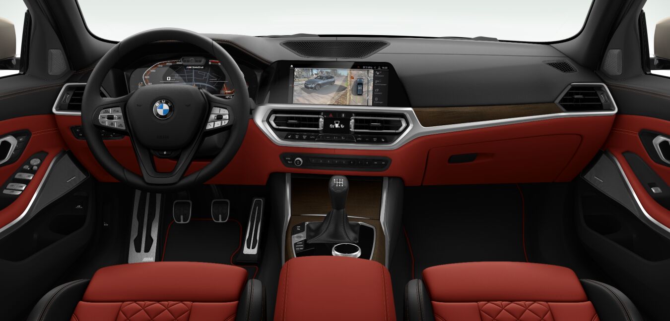 BMW BMW 3er im Innenraum von vorne BMW BMW 3er im Innenraum von vorne