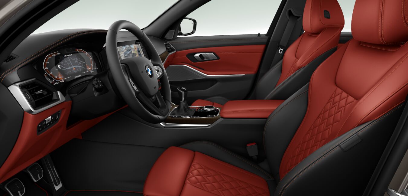BMW BMW 3er im Innenraum seitlich BMW BMW 3er im Innenraum seitlich
