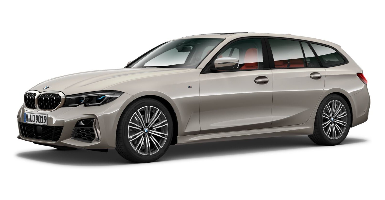 BMW BMW 3er in Grau von vorne BMW BMW 3er in Grau von vorne