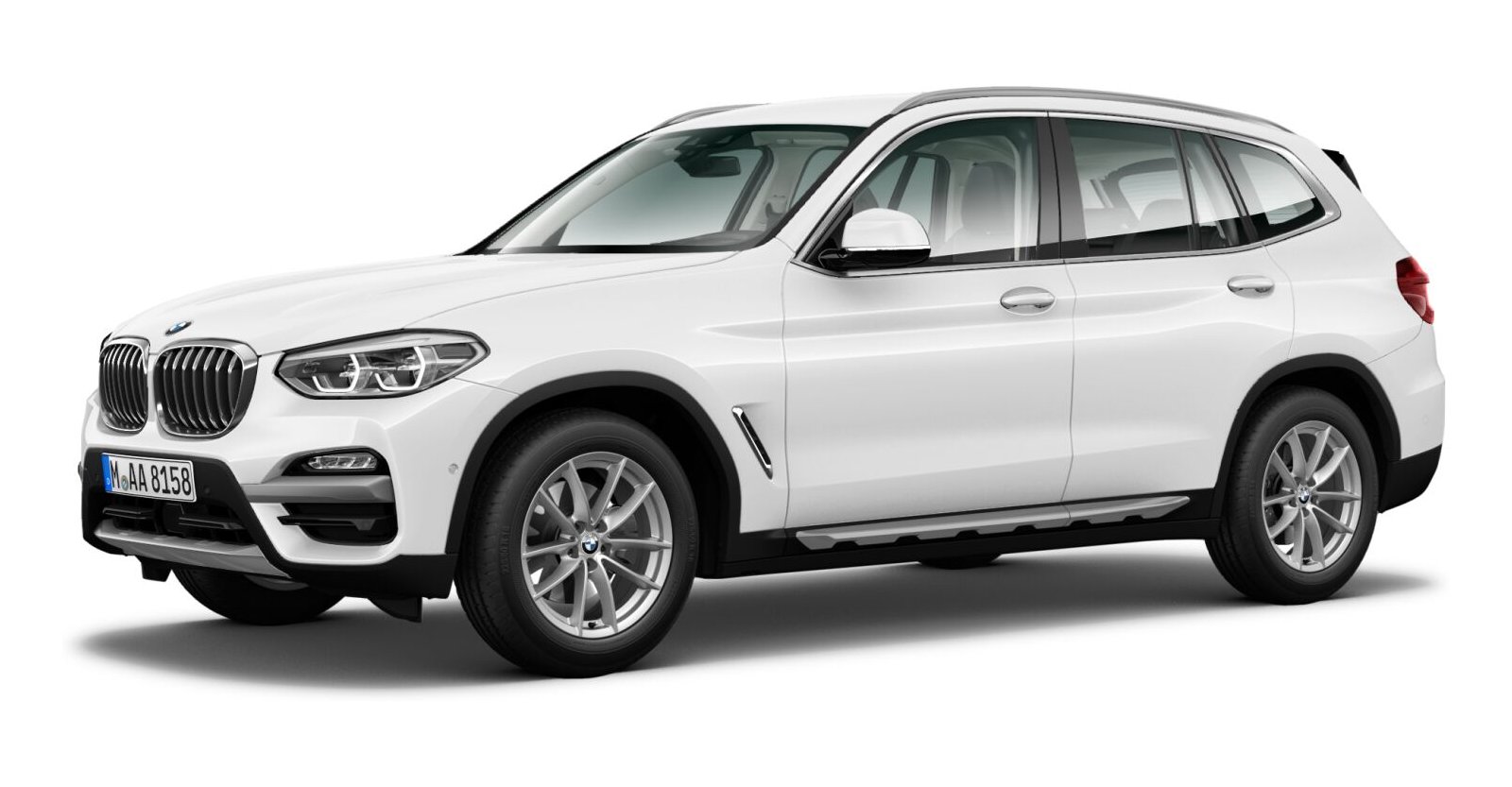 BMW BMW X in Weiß von vorne BMW BMW X in Weiß von vorne