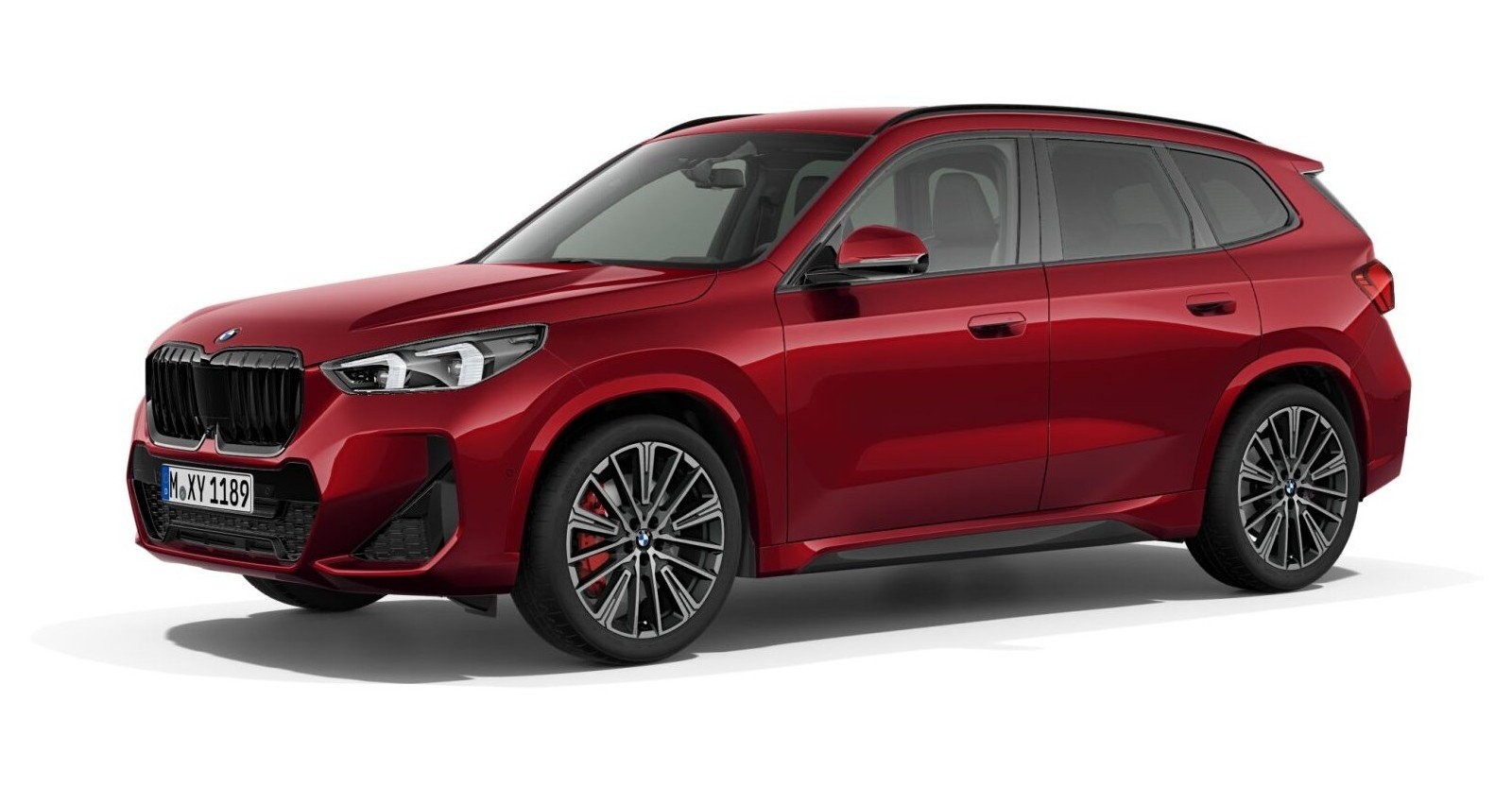 BMW BMW X in Rot von vorne BMW BMW X in Rot von vorne