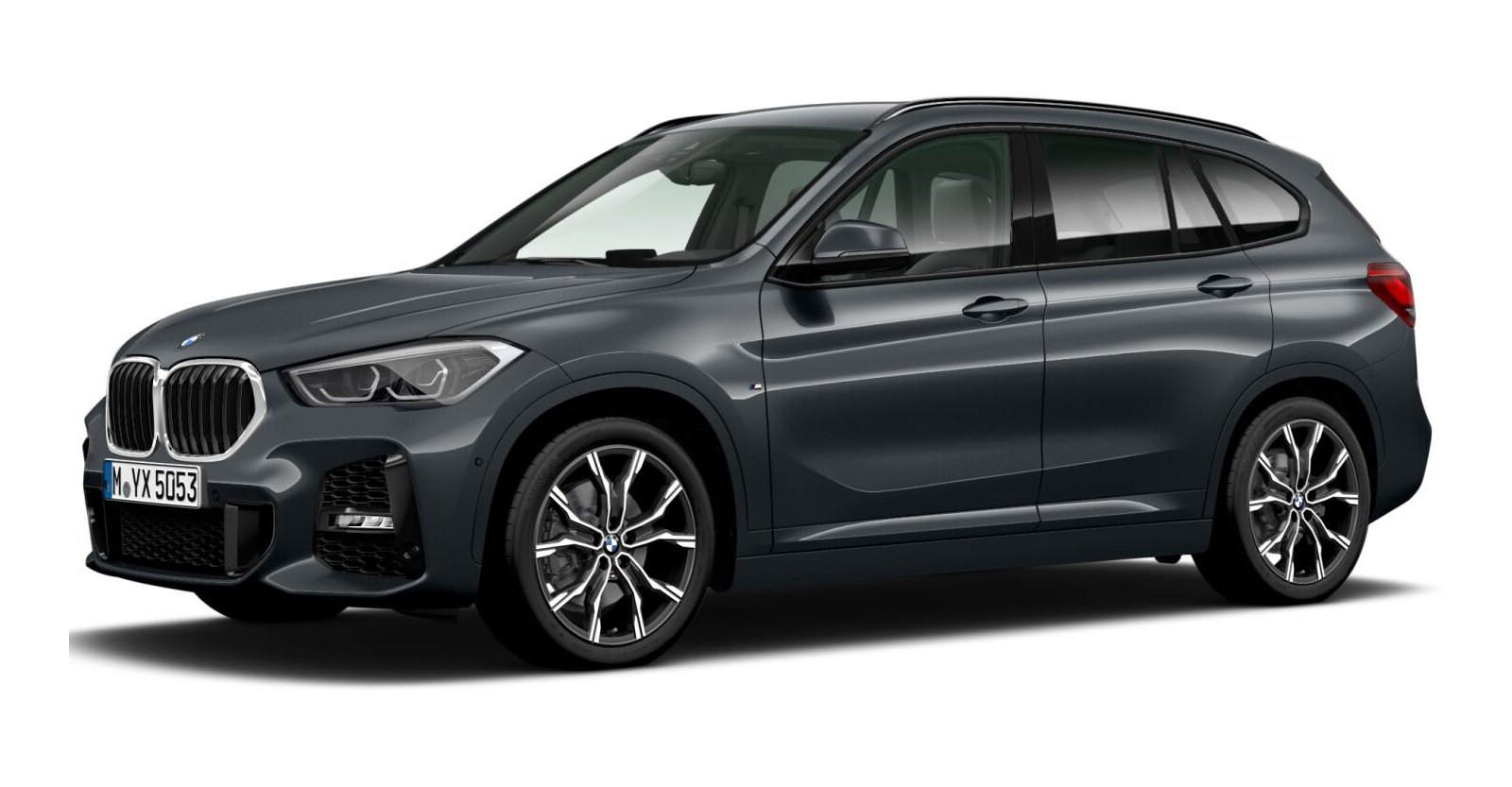 BMW BMW X in Grau von vorne BMW BMW X in Grau von vorne