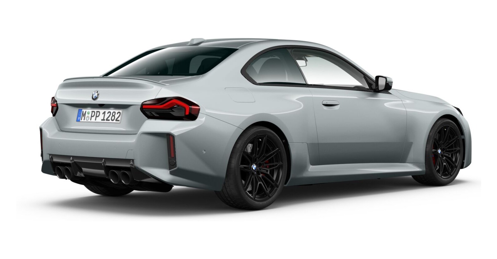 BMW BMW M in Grau von hinten BMW BMW M in Grau von hinten