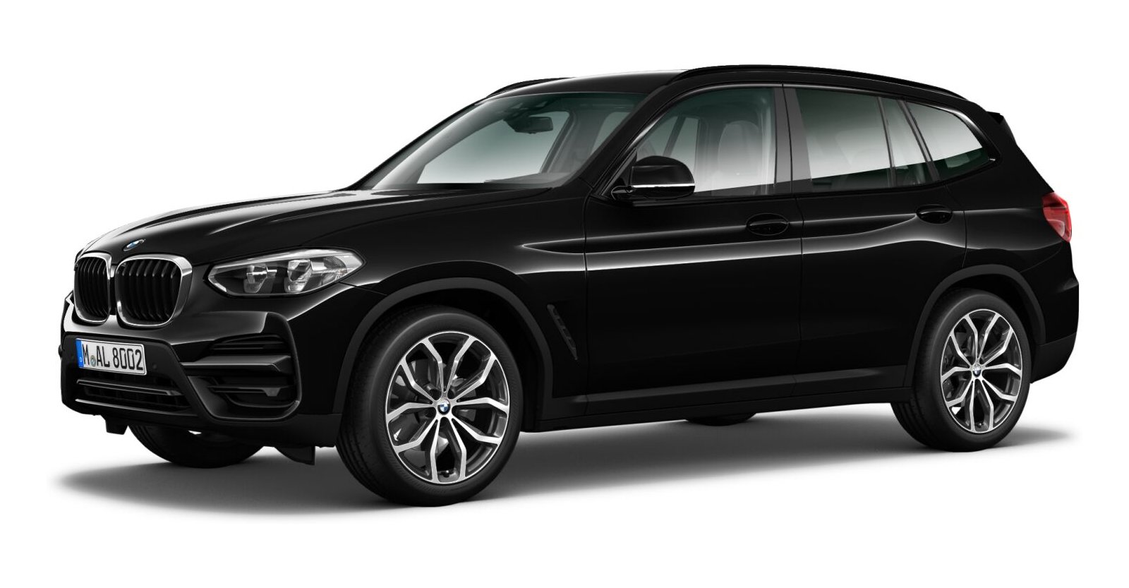 BMW BMW X in Schwarz von vorne BMW BMW X in Schwarz von vorne