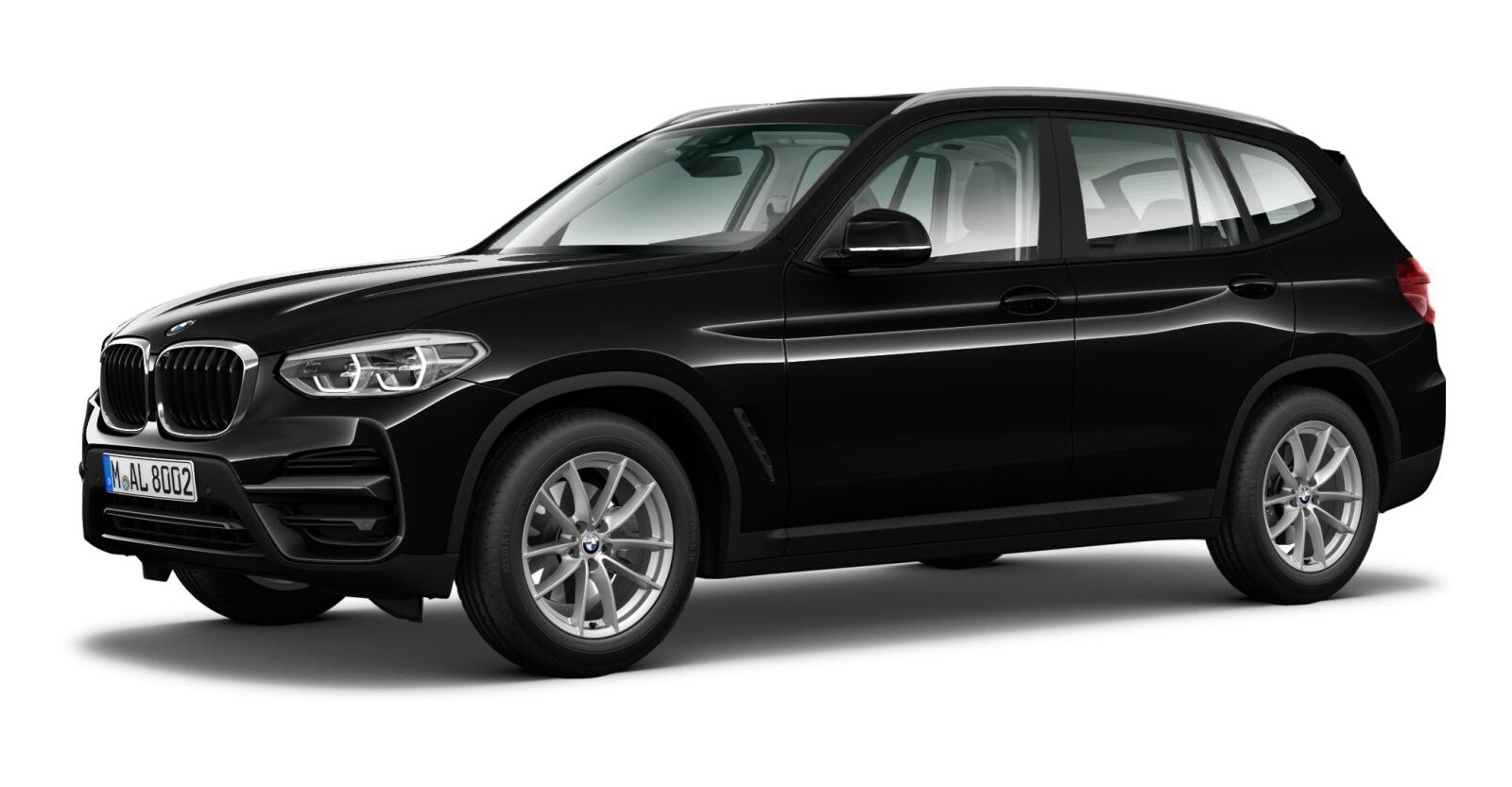 BMW BMW X in Schwarz von vorne BMW BMW X in Schwarz von vorne
