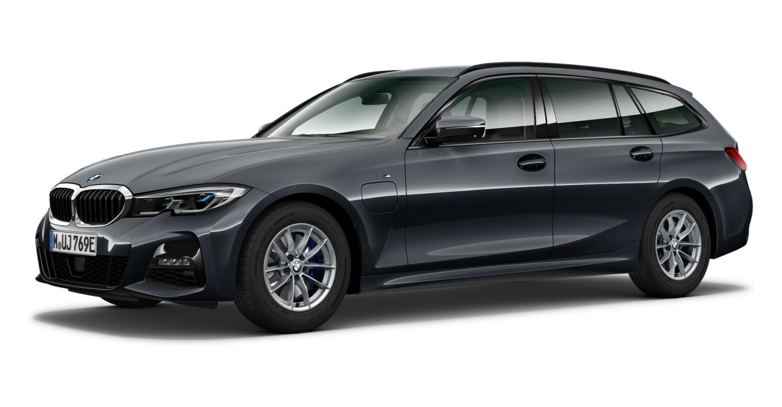 BMW BMW 3er in Grau von vorne BMW BMW 3er in Grau von vorne
