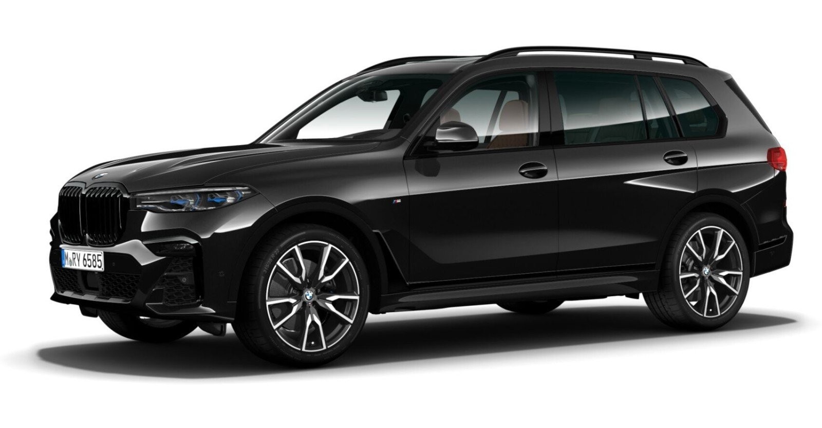 BMW BMW X in Schwarz von vorne BMW BMW X in Schwarz von vorne