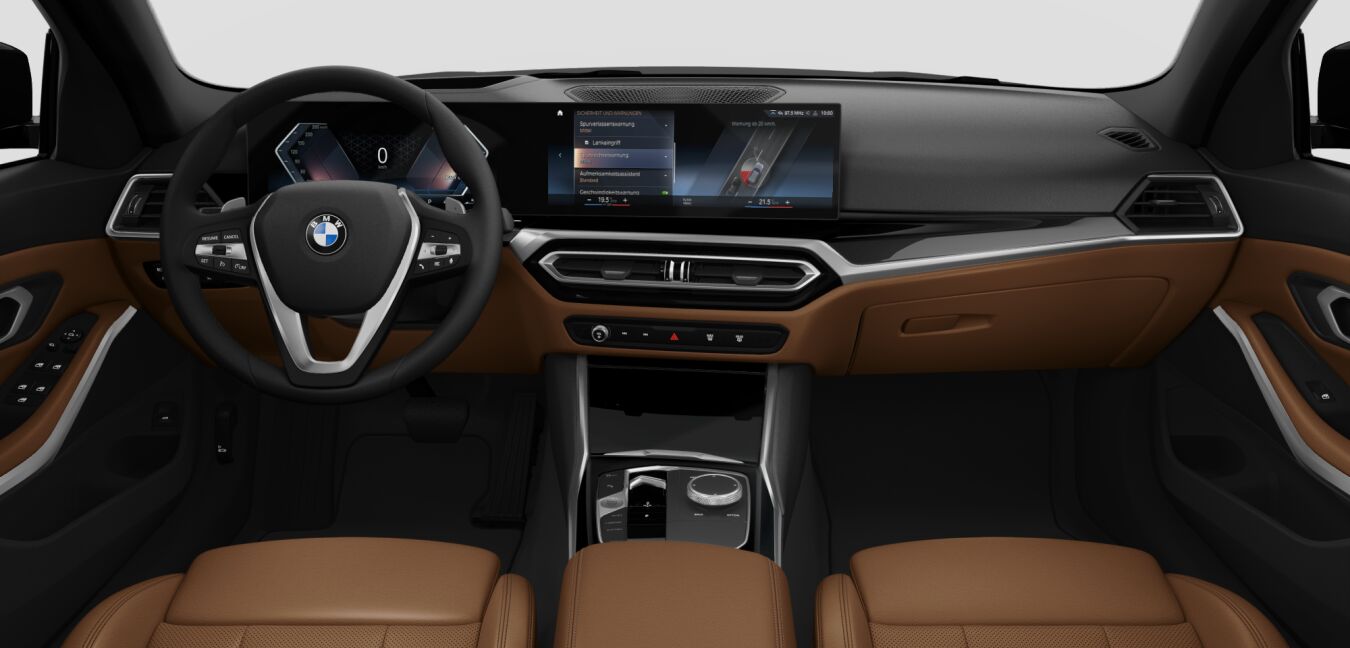 BMW BMW 3er im Innenraum von vorne BMW BMW 3er im Innenraum von vorne