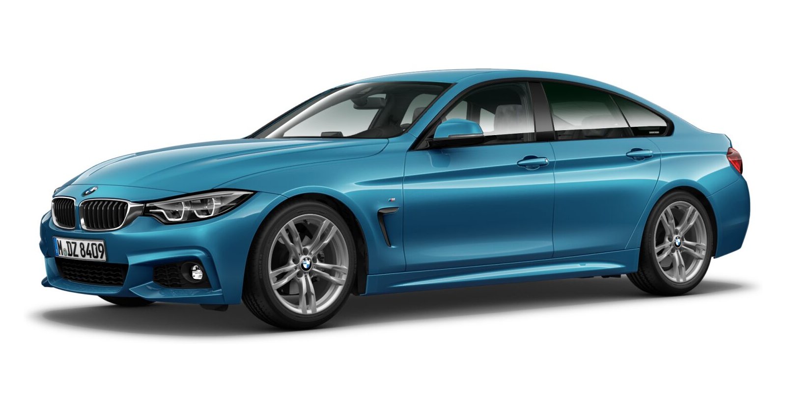 BMW BMW 4er in Blau von vorne BMW BMW 4er in Blau von vorne