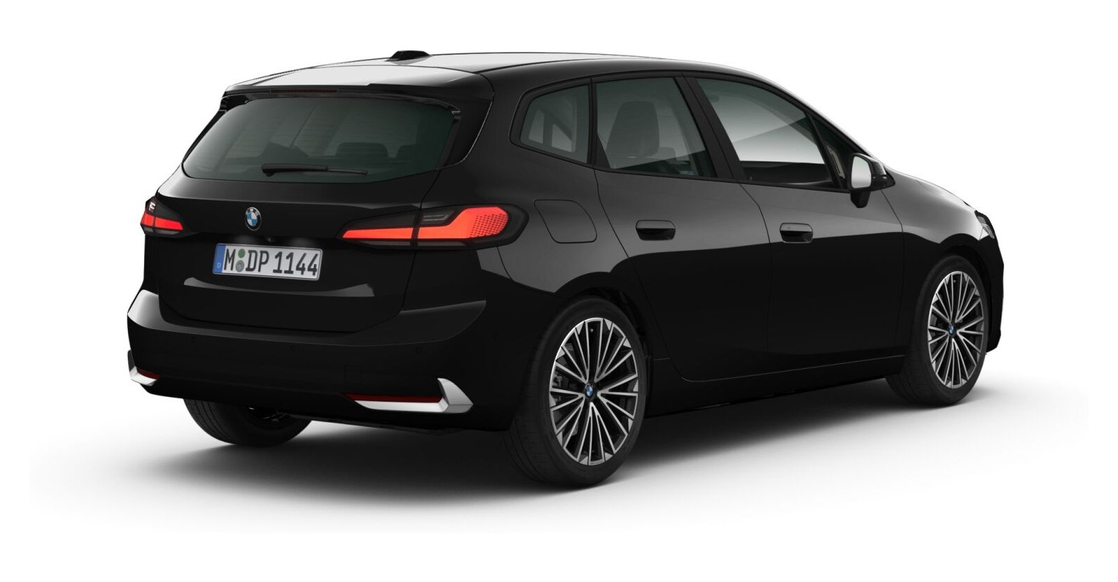 BMW BMW 2er in Schwarz von hinten BMW BMW 2er in Schwarz von hinten