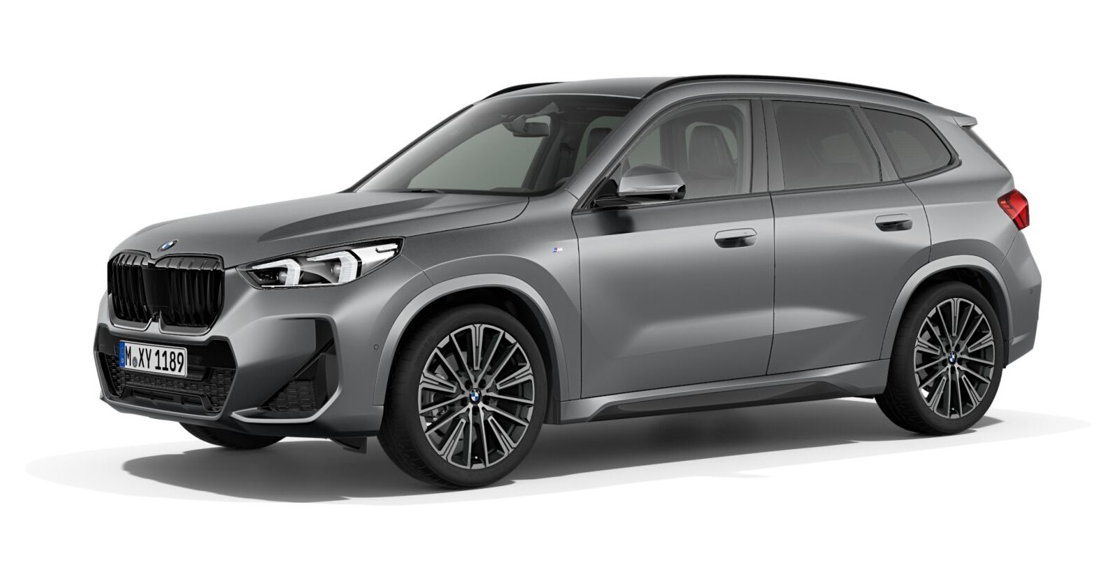 BMW X1 xDrive23i in Grau von vorne