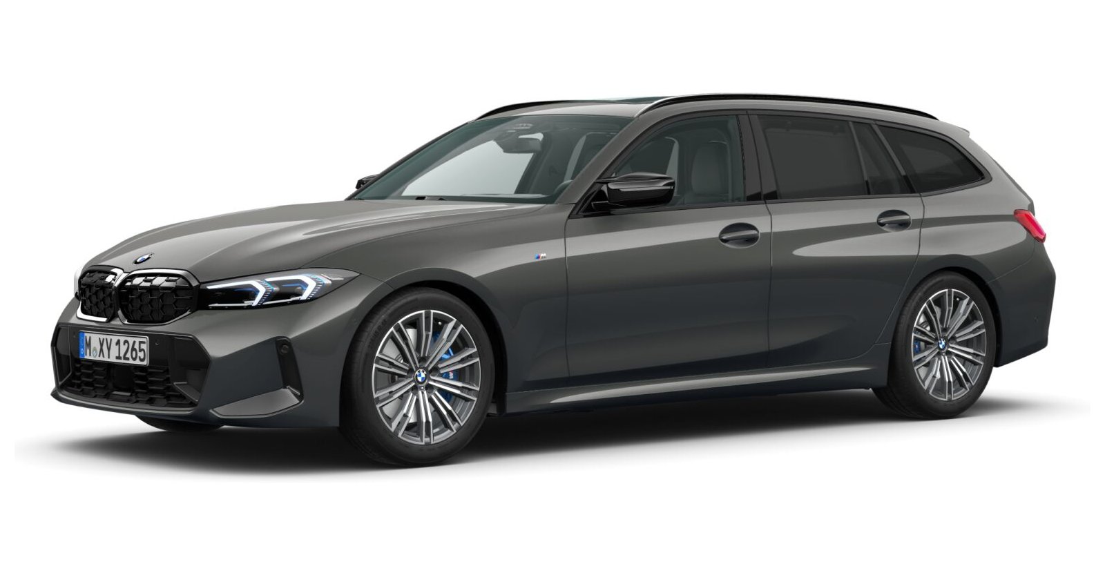 BMW BMW 3er in Grau von vorne BMW BMW 3er in Grau von vorne