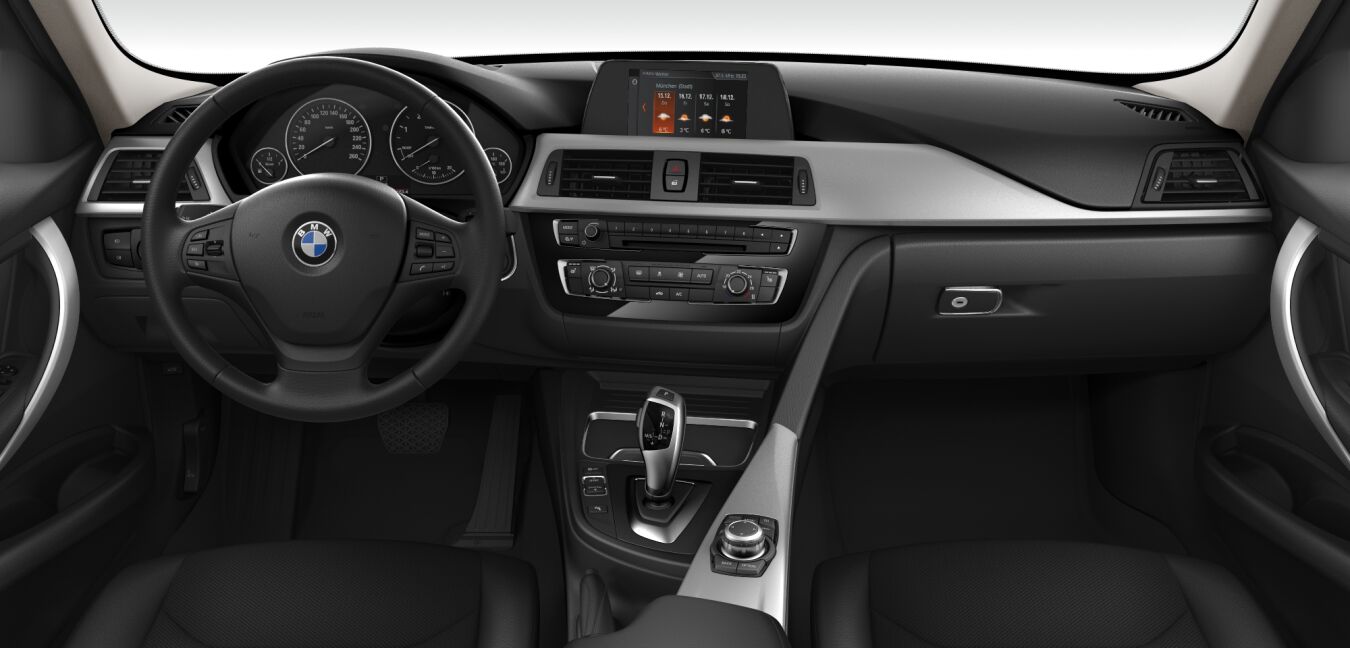 BMW BMW 3er im Innenraum von vorne BMW BMW 3er im Innenraum von vorne