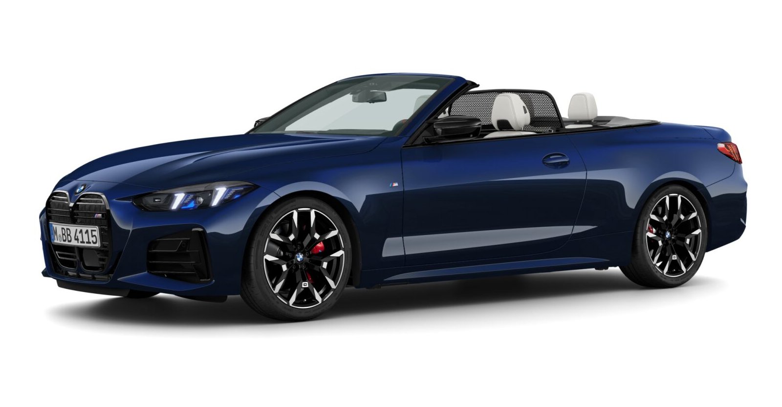 BMW BMW 4er in Blau von vorne BMW BMW 4er in Blau von vorne