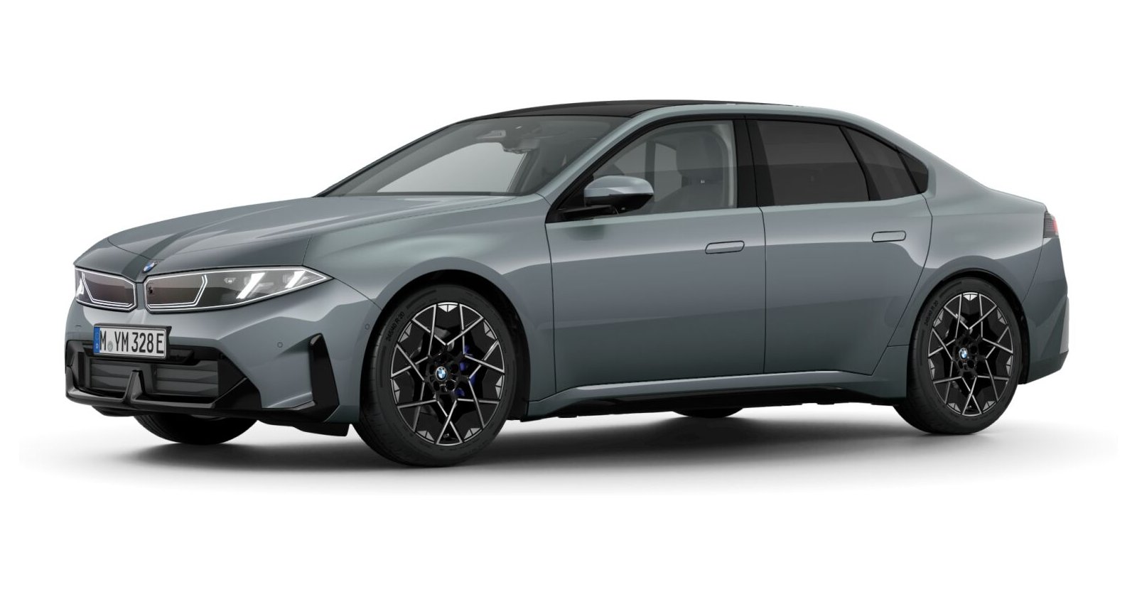 BMW i3 50 xDrive in Grün von vorne BMW i3 50 xDrive in Grün von vorne
