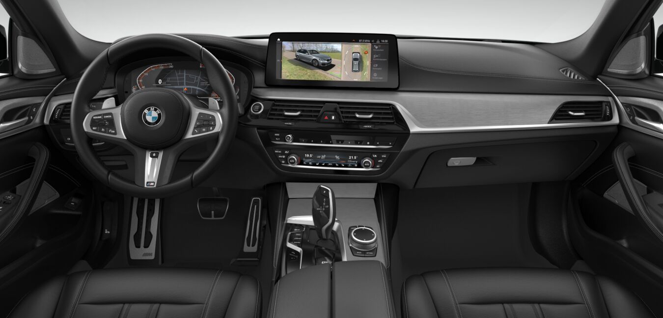 BMW BMW 5er im Innenraum von vorne BMW BMW 5er im Innenraum von vorne