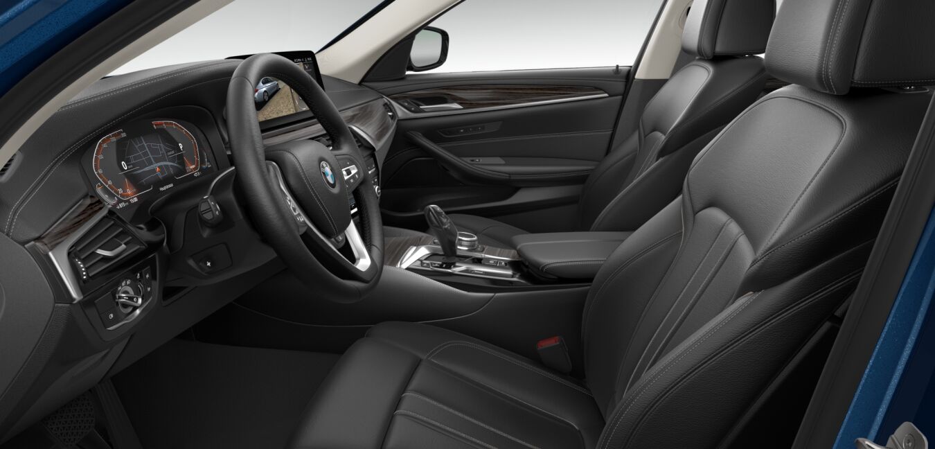 BMW BMW 5er im Innenraum seitlich BMW BMW 5er im Innenraum seitlich