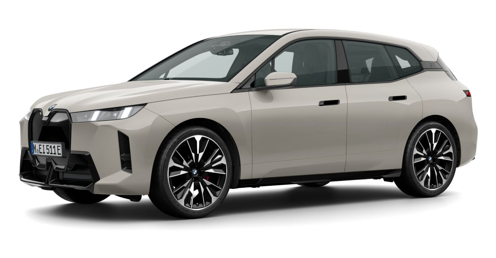BMW BMW I in Grau von vorne BMW BMW I in Grau von vorne
