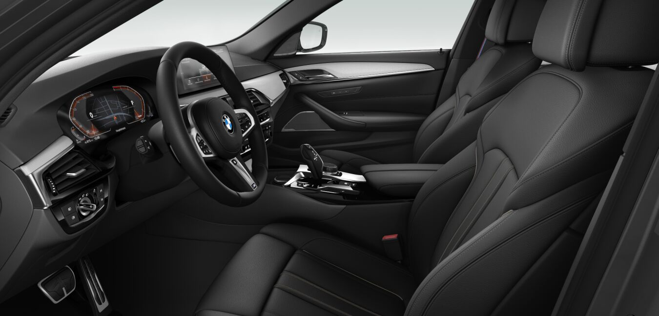 BMW BMW 5er im Innenraum seitlich BMW BMW 5er im Innenraum seitlich