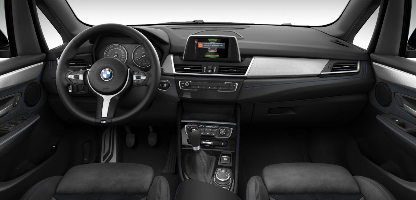 BMW BMW 2er im Innenraum von vorne BMW BMW 2er im Innenraum von vorne