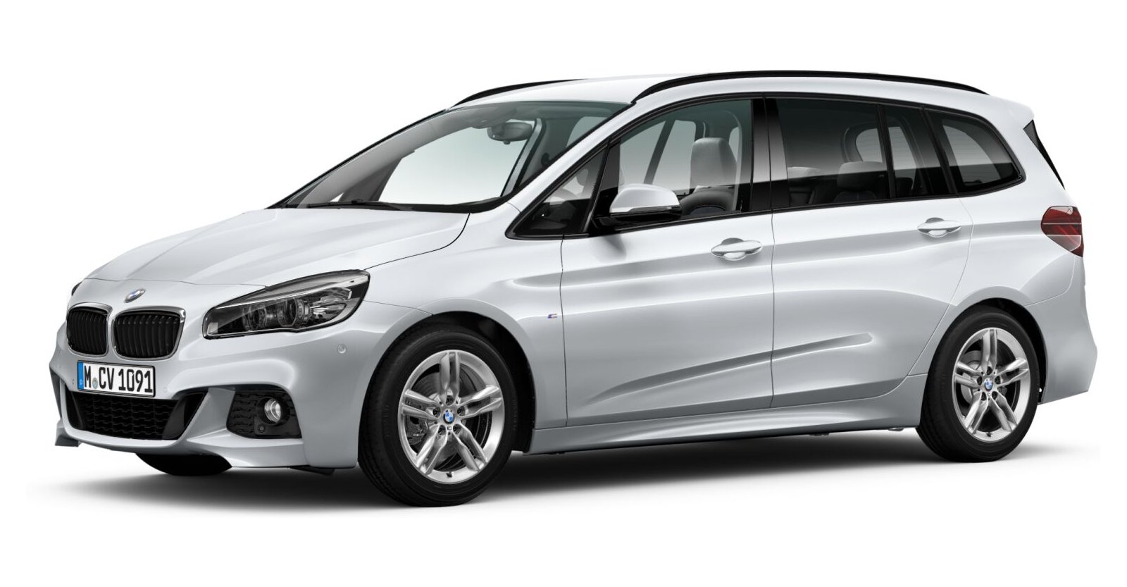 BMW BMW 2er in Silber von vorne BMW BMW 2er in Silber von vorne