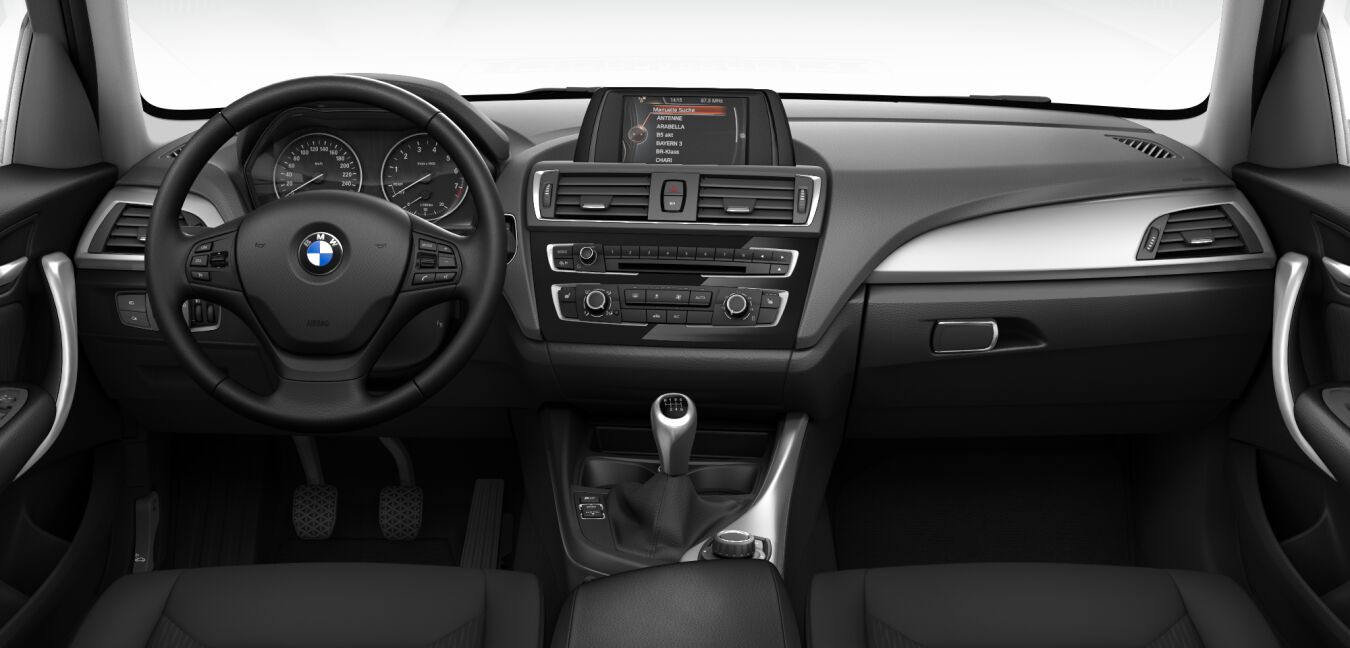 BMW BMW 1er im Innenraum von vorne BMW BMW 1er im Innenraum von vorne