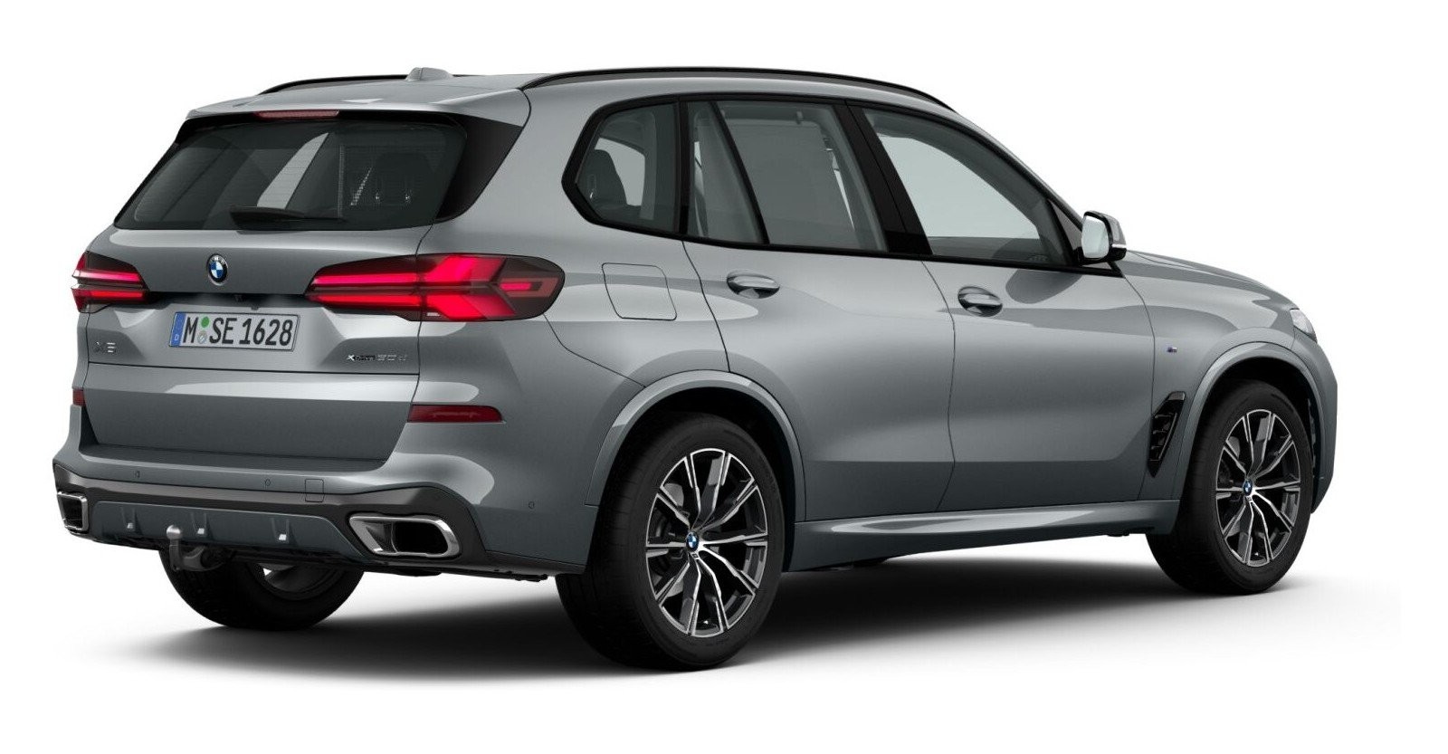 BMW BMW X in Grau von hinten BMW BMW X in Grau von hinten